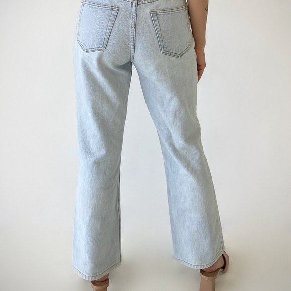 VINTAGE Light Wash Jeans -Size 8 - Picture 7 of 7